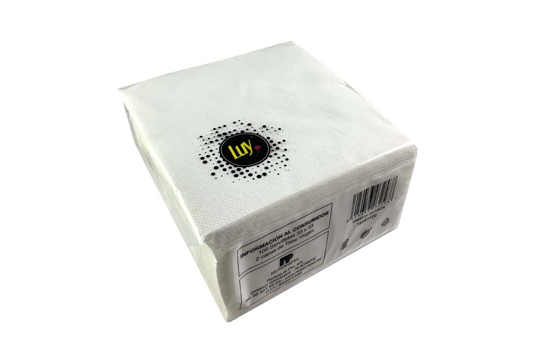 Servilleta 33×33 2C 100H